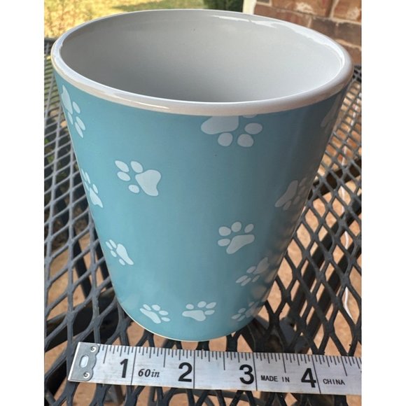 Enjoy Life Dog Theme Ceramic Coffee Cup Mug w/Paw Prints 18 oz. (Pre-owned) - Picture 9 of 11